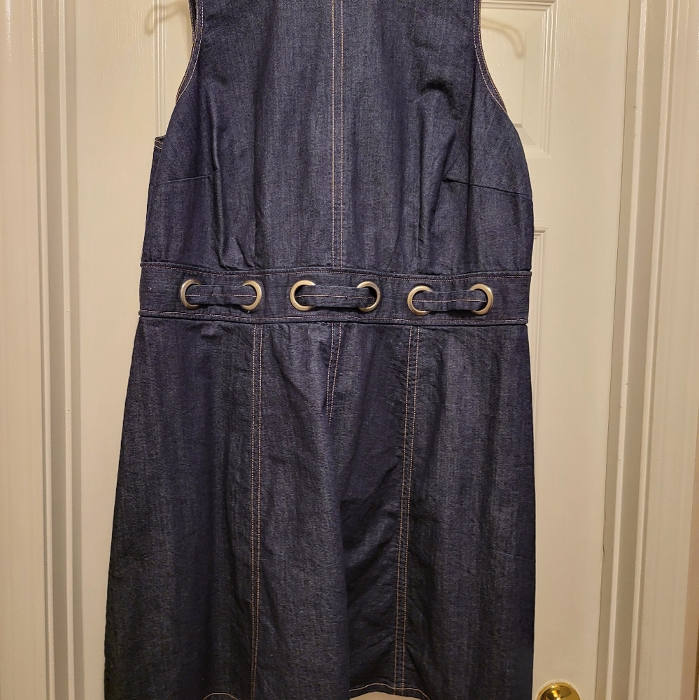 Plus size Eloquii jean dress